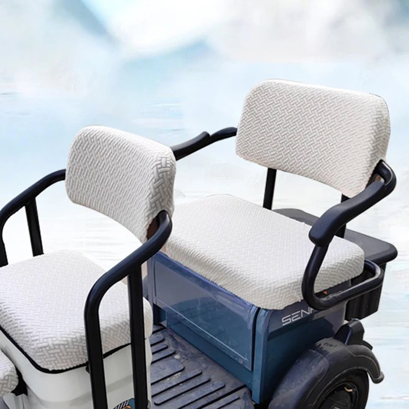 Three-Wheeler Seat Cover, Universal for All Seasons, Fully Enclosed Elastic Seat Cover, Universal Electric Three-Wheeler Seat Cover, Seat Protector
