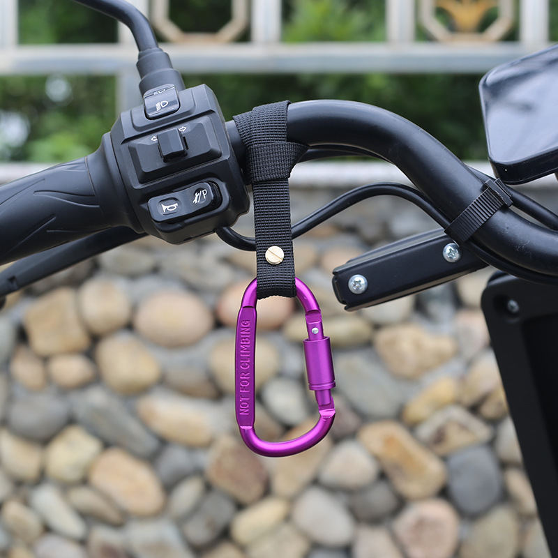 Gancho para coche eléctrico, batería general frontal, bicicleta, motocicleta, gancho para colgar, casco, hebilla para llevar