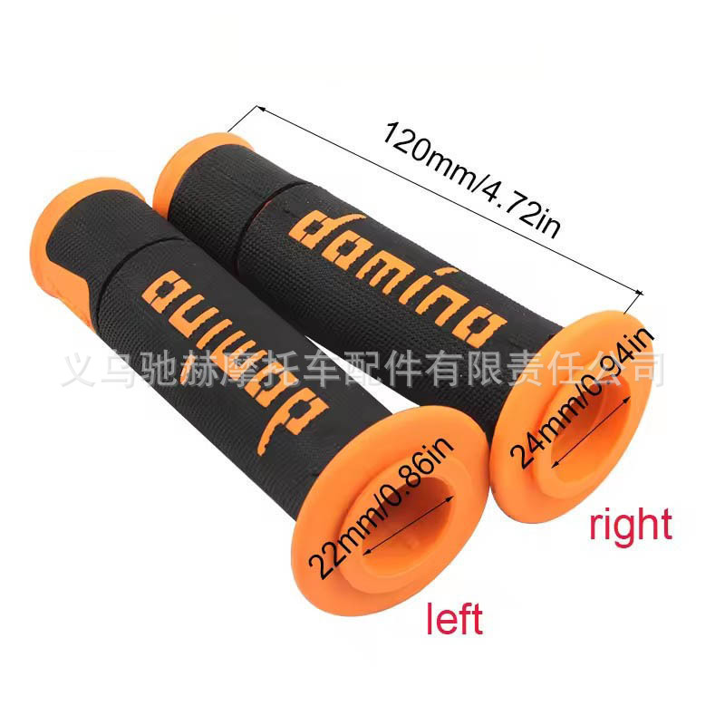 Directly Supplied from the Manufacturer, Domino Handlebar Grips Are Universal for Motorcycles, Anti-Slip and Wear-Resistant