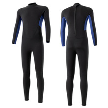 欧码潜水服男保暖防寒3mm湿式冬泳连体浮潜防晒冲浪服女潜水衣女