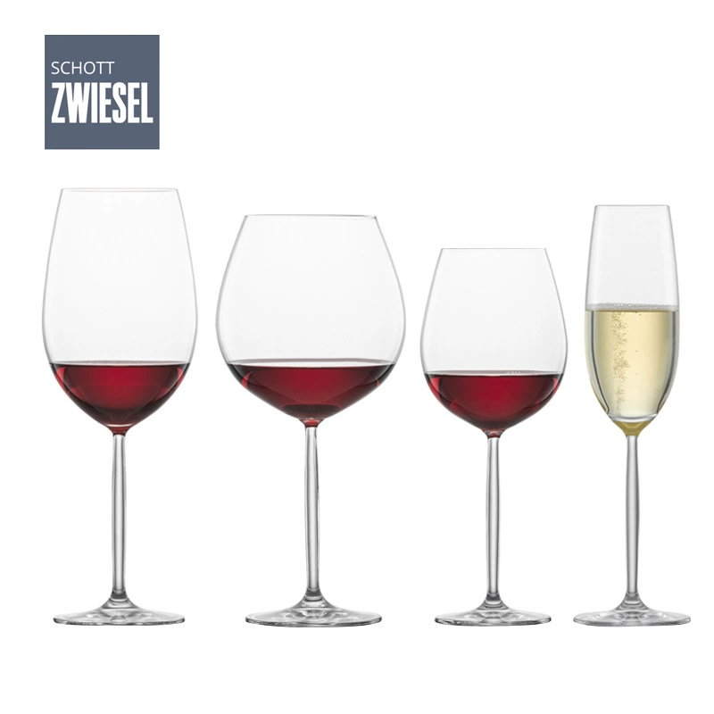 Германия импортировала SCHOTT Short Saint VISA DIVA хрустальное стекло с высокими ногами красно-белый винный кубок Бордо кубок