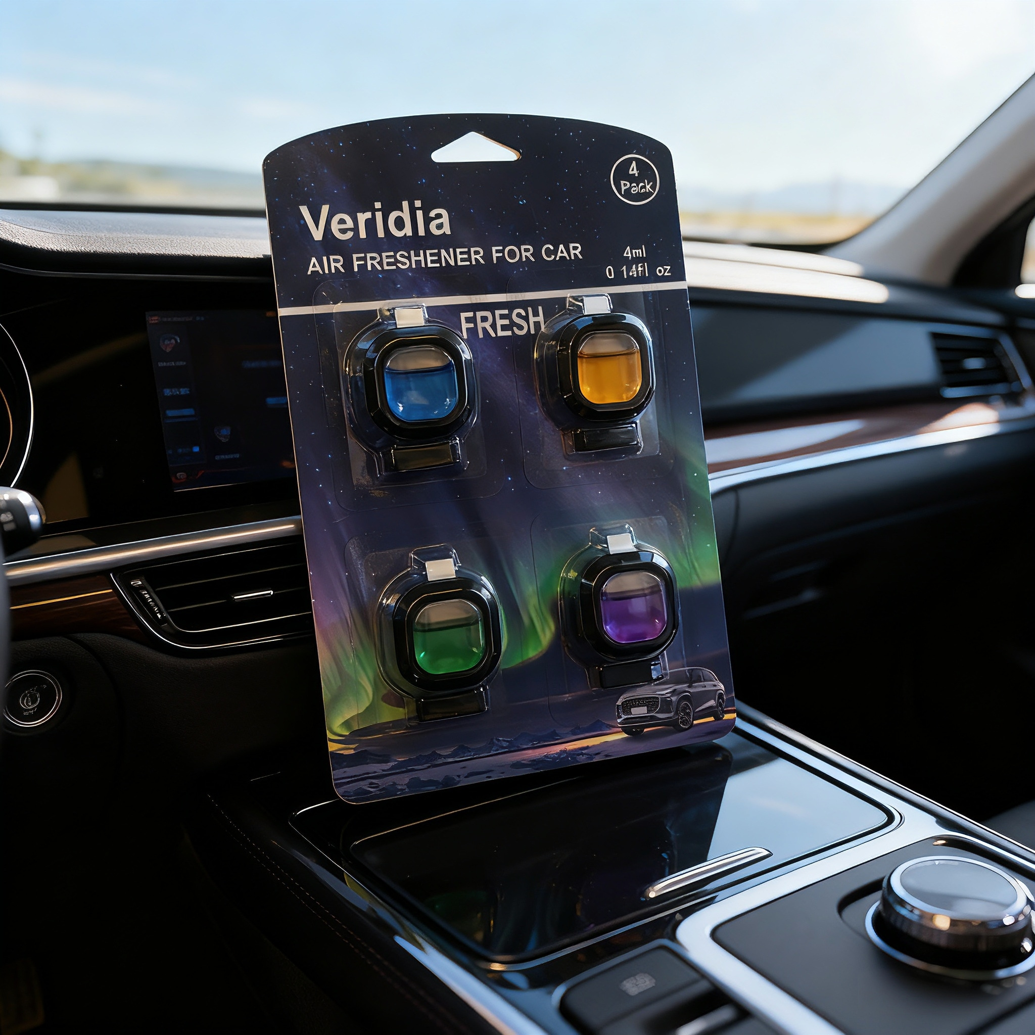 26 New Car Air Conditioner Vent Aroma Diffuser Decorative Ornaments with Long-Lasting Light Fragrance, Odor Removal, High Aesthetic Value Perfume Fragrance