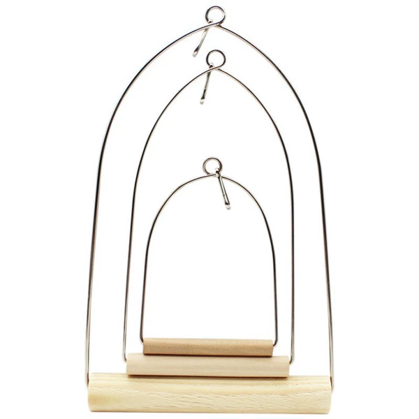 Half-curved bird stand L