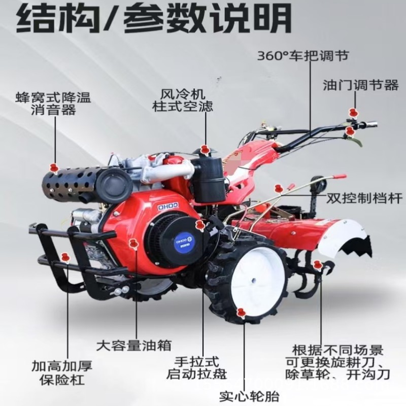 蔬菜基地开沟施肥机