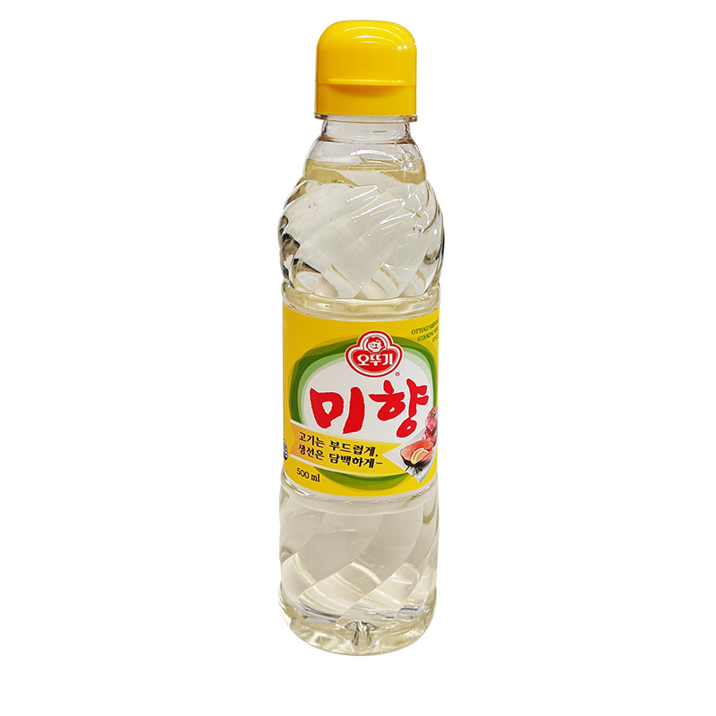 A韩国进口不倒翁料酒500ml/瓶奥土基味香味醂味淋料理调味汁