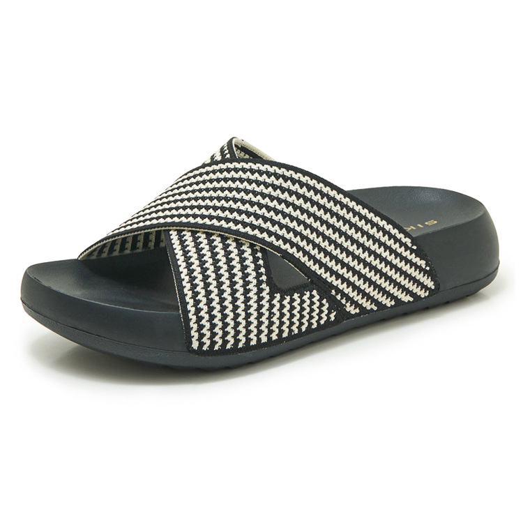 Dép sandal nữ xỏ ngón đế dày thoáng khí, nhẹ êm, phù hợp mùa hè — màu đen, màu hồng, màu kaki, màu mơ chi tiết 29