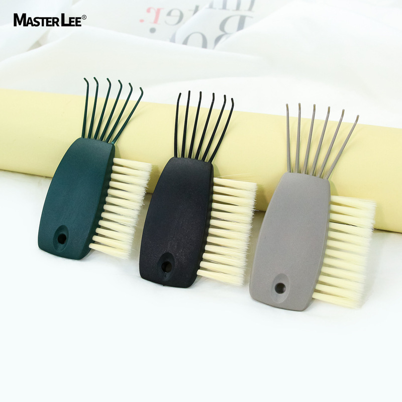In stock new air cushion comb cleaning brush hollow comb hair removal cleaner plastic target cleaning claw wholesale In stock new air cushion comb cleaning brush hollow comb hair removal cleaner plastic target cleaning claw wholesale