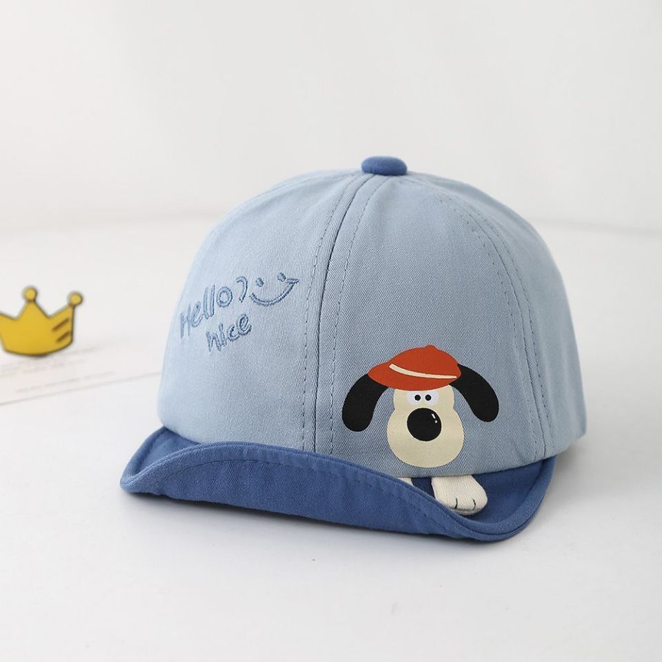 Sombreros para bebés primavera y otoño delgados, gorras de lengua de superpeso lindas para niños y niñas, sombreros de béisbol de protección solar para niños pequeños