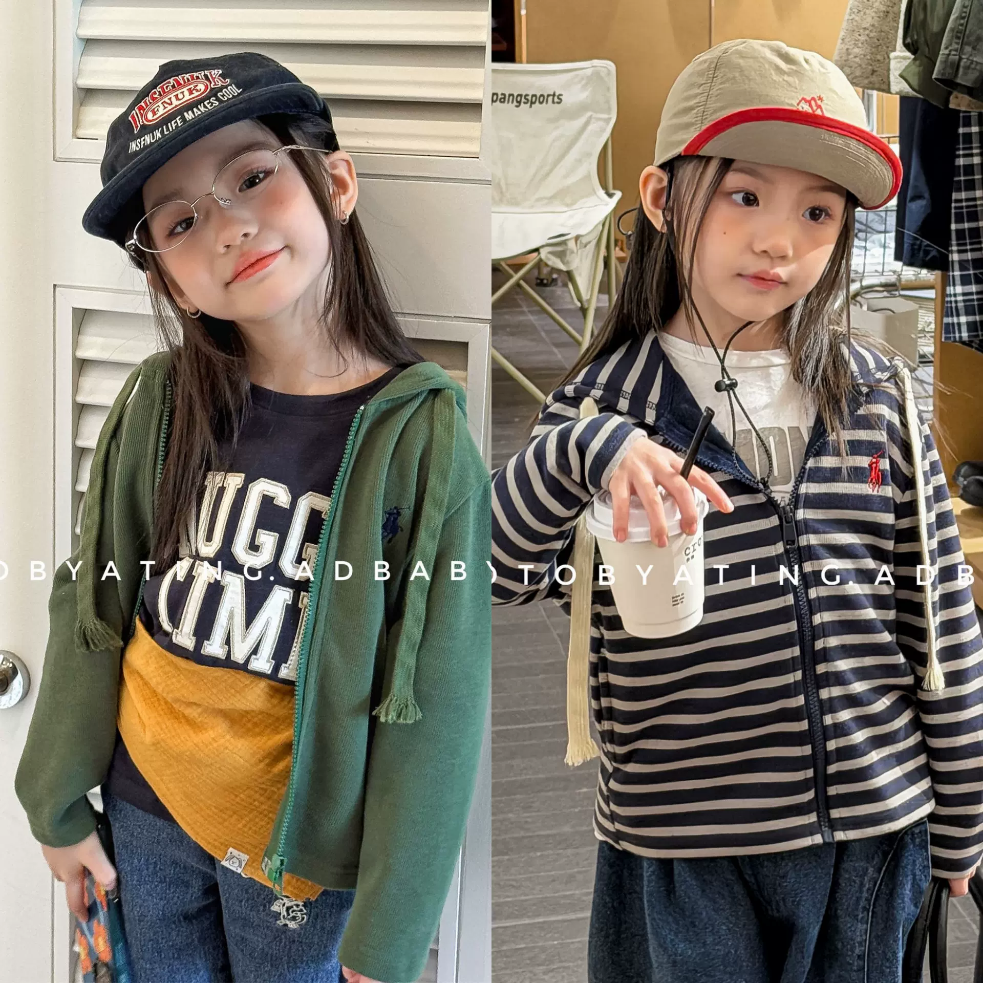 2026童装春季新款儿童春装韩版卫衣外套女童秋装男童开衫上衣7025