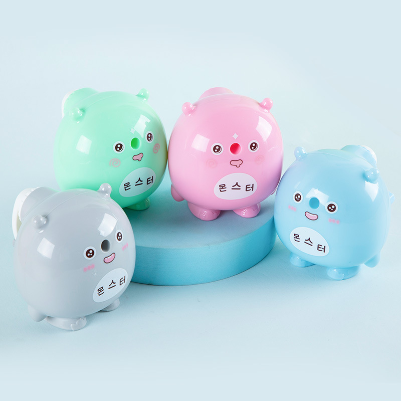 Youxiang papelería YP-5803 monstruo bebé sacapuntas estudiante escuela suministros sacapuntas Sacapuntas de lápiz manivela sacapuntas