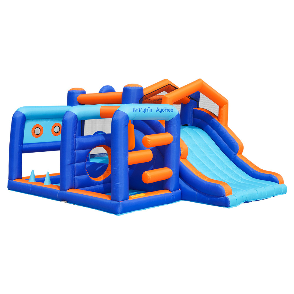 AMF infláble castillo infantil infláble casero trampolín pequeño parque de atracciones interior Oxford tela infláble slide castillo