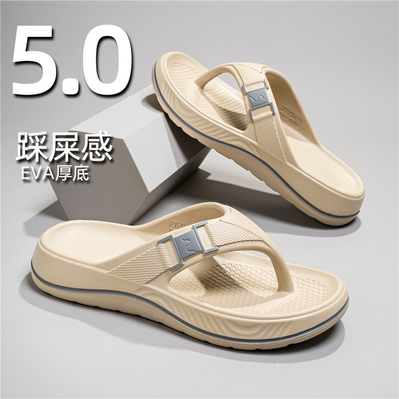 En nombre de las chanclas nuevas sandalias antideslizantes exteriores de verano para hombres Sandalias de playa casuales de moda