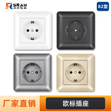 ŷ��±�ŷʽ��װǽ�ڵ�Դ����16A��ʽ��������˹82��PC�������