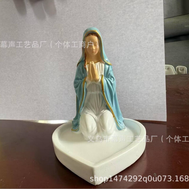 跨境新品Virgin Mary Rosary Holder玫瑰念珠架|undefined