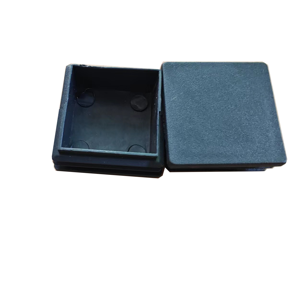 45MM正方形管塞 45毫米方孔堵头 45厘铁管封口管塞 45mm沙发脚垫