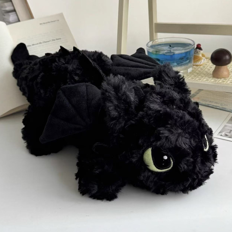 New Toothless Doll Plush Toy Car Decoration Little Flying Dragon Doll Pillow for Boys and Girls Wholesale New Toothless Doll Plush Toy Car Decoration Little Flying Dragon Doll Pillow for Boys and Girls Wholesale