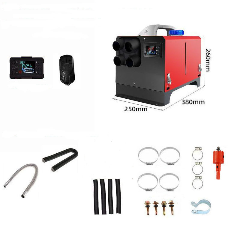 Горизонтальный пластик с 4 отверстиями
