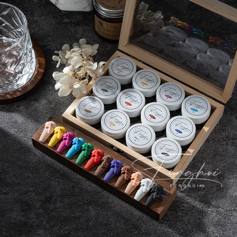 New manicure oil glue carved glue three-dimensional 7D multi-functional carved glue mud carving art abrasive tool carving cartoon non-stick hand