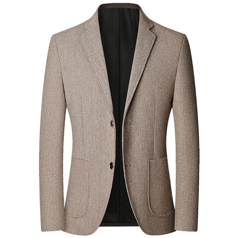 2026 Spring and Autumn New Style Middle-Aged Men's Casual Suit Jacket for Dad, Single-Piece Blazer Wholesale and Dropshipping 2026 Spring and Autumn New Style Middle-Aged Men's Casual Suit Jacket for Dad, Single-Piece Blazer Wholesale and Dropshipping