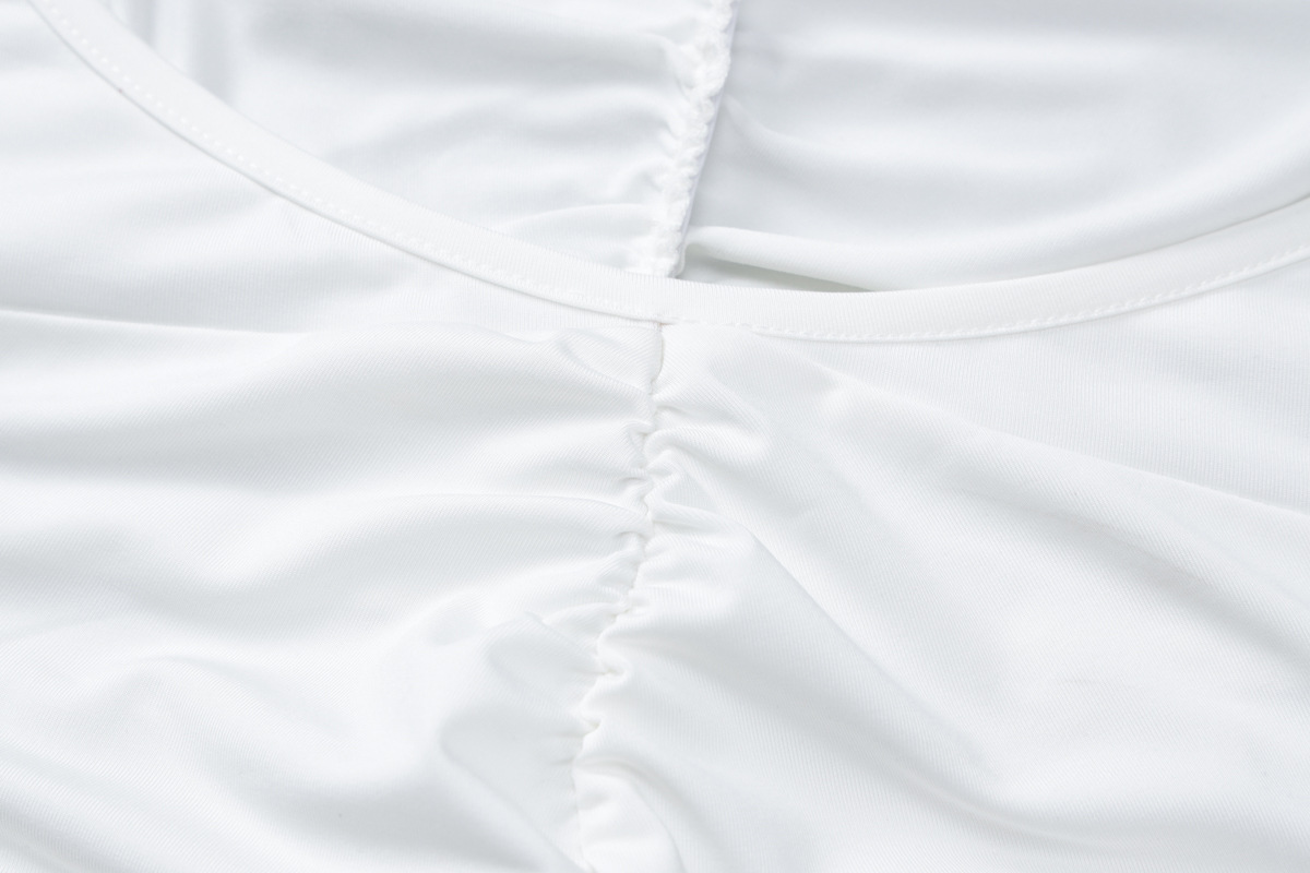 Women Clothing Autumn Solid Color Long Sleeve Sexy Backless Slim Fit Bodysuit Women