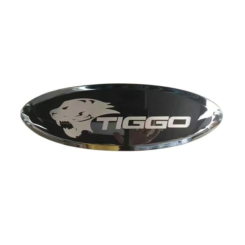 Chery Car Logo Modification Front Face Tiger Head Emblem Tiggo 9 New Front Emblem Tiger Head Original Car Model Others