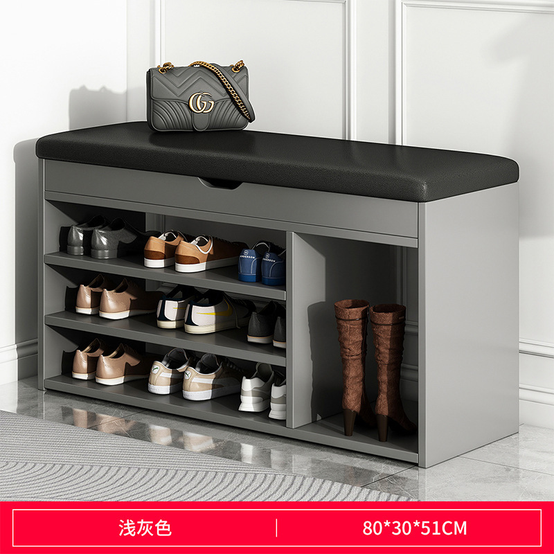 스타일 7 80/30/51 라이트 그레이 + 블랙 가죽 쿠션