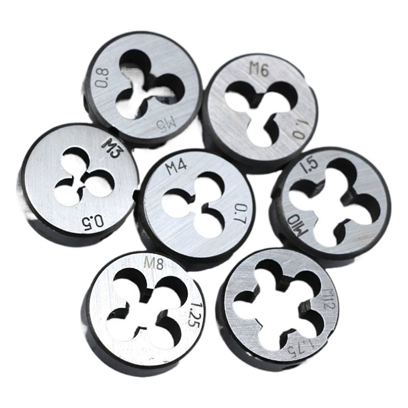 Набор для нарезания резьбы из 8 предметов: метчики, гаечный ключ, ручной метчик, набор для нарезания резьбы с держателем гаечного ключа, оптом