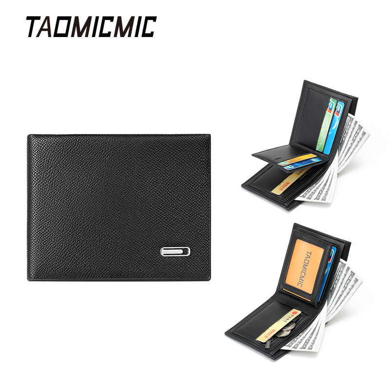 クロスボーダーショートメンズ財布レトロレザー大容量カジュアルドル革クリップカードバッグ一体卸売wallet|undefined