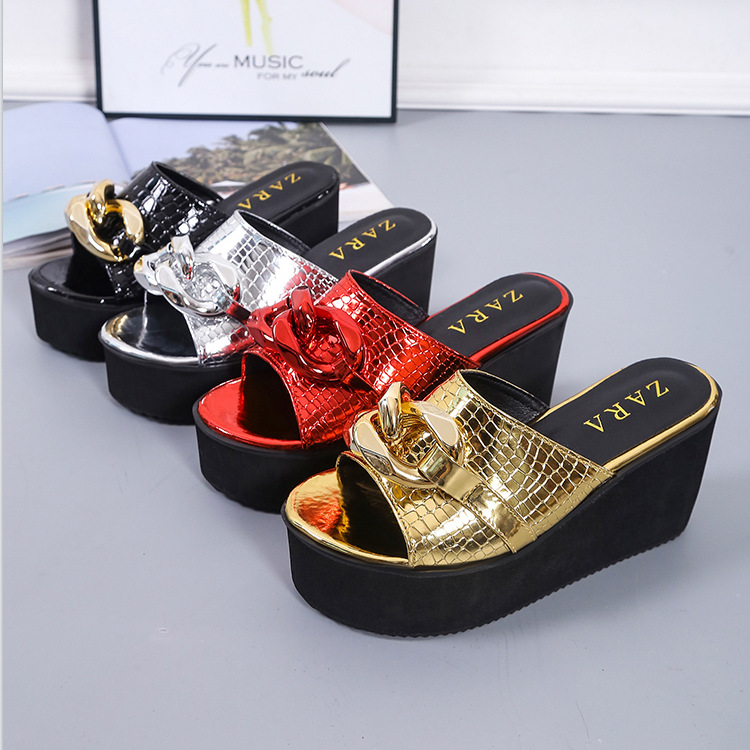 Large size foreign trade slippers women'...