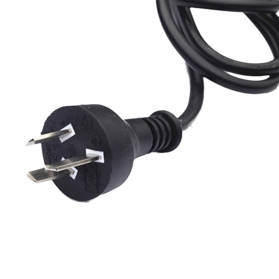 永睿生产PVC电线 阿根廷三芯插头电源线  阿根廷电源插头线 10A插