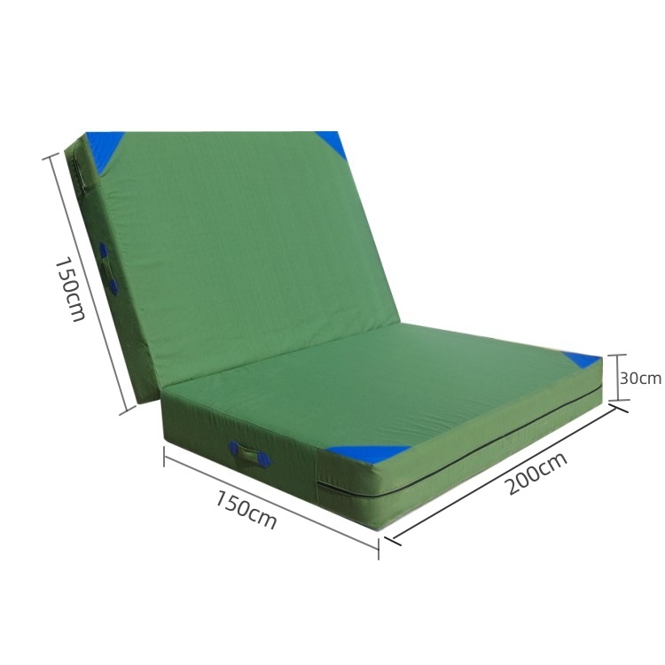 Flip Mat Sponge Bag High Jump Mat Flip Martial Arts Mat Thickened Gymnastics Mat Parkour Rock Climbing Mat Protective Training
