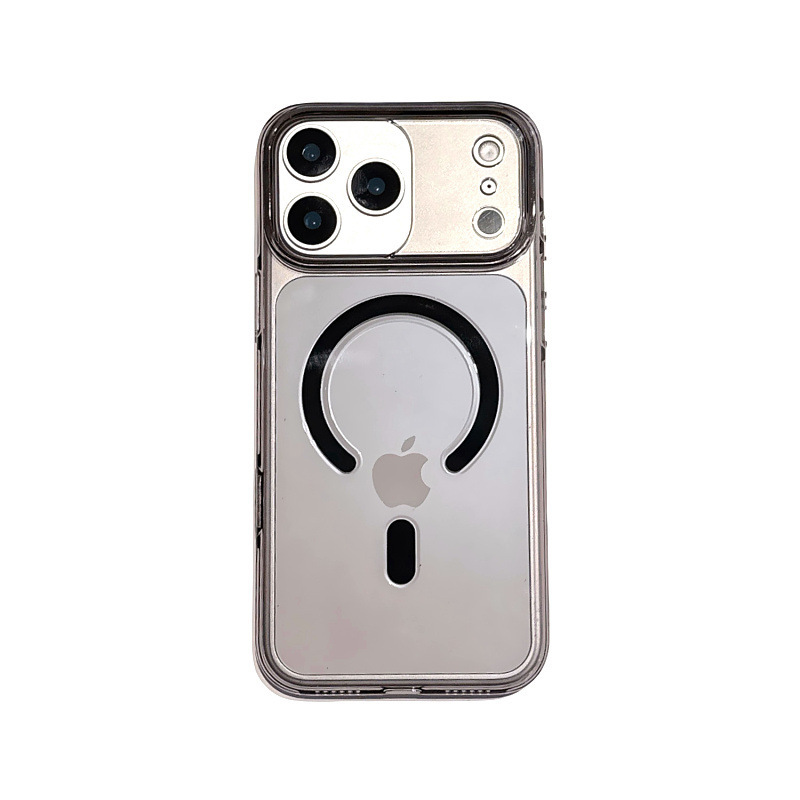 晶盾带按键苹果iPhone17air跨境冰透高级感磁吸16Pro max手机壳15|undefined