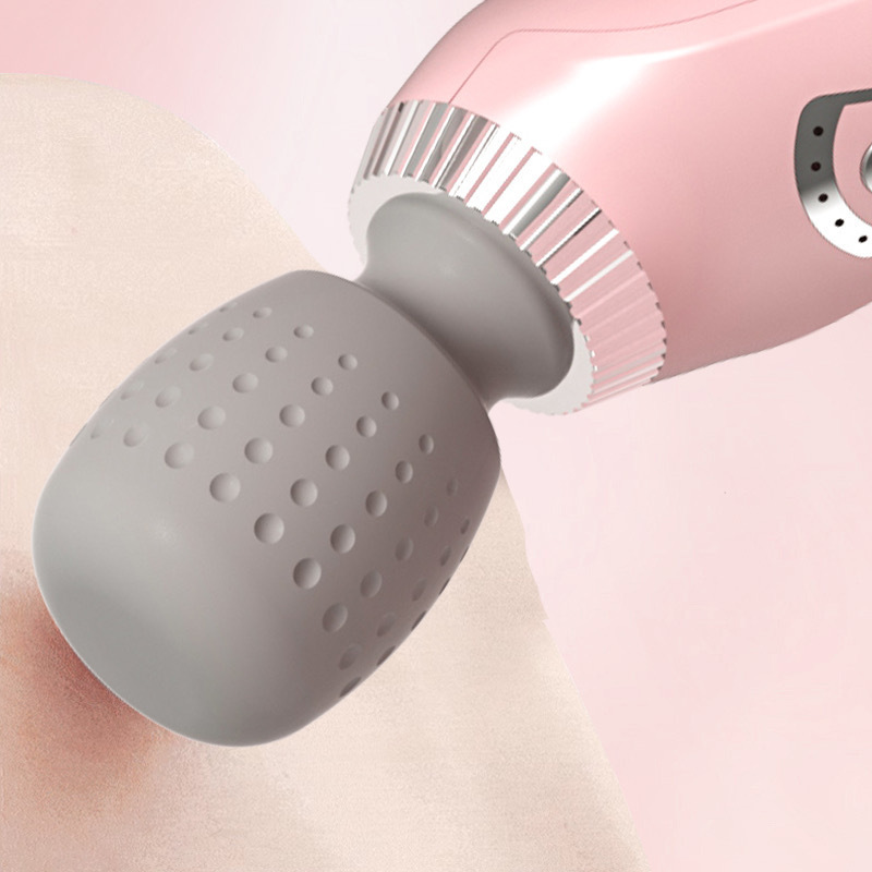 Cross-Border Mini Handheld Vibrating Massager Electric Massage Stick Vibrating Massage Hammer Waterproof Rechargeable Shoulder and Neck Massager