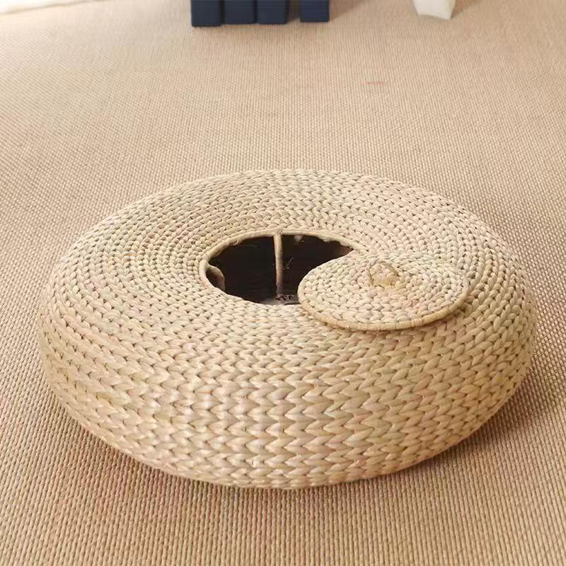 Moxibustión futón sentado instrumento de moxibustión con moxibustión sentado en casa cojín de moxibustión taburete de fumigación caja de moxibustión cojín femenino en el suelo