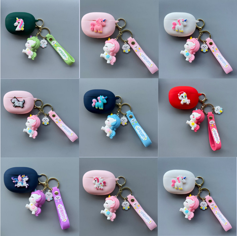 Suitable for glory Earbuds X5 wireless Bluetooth headset protective case x5s personality cartoon silicone soft case