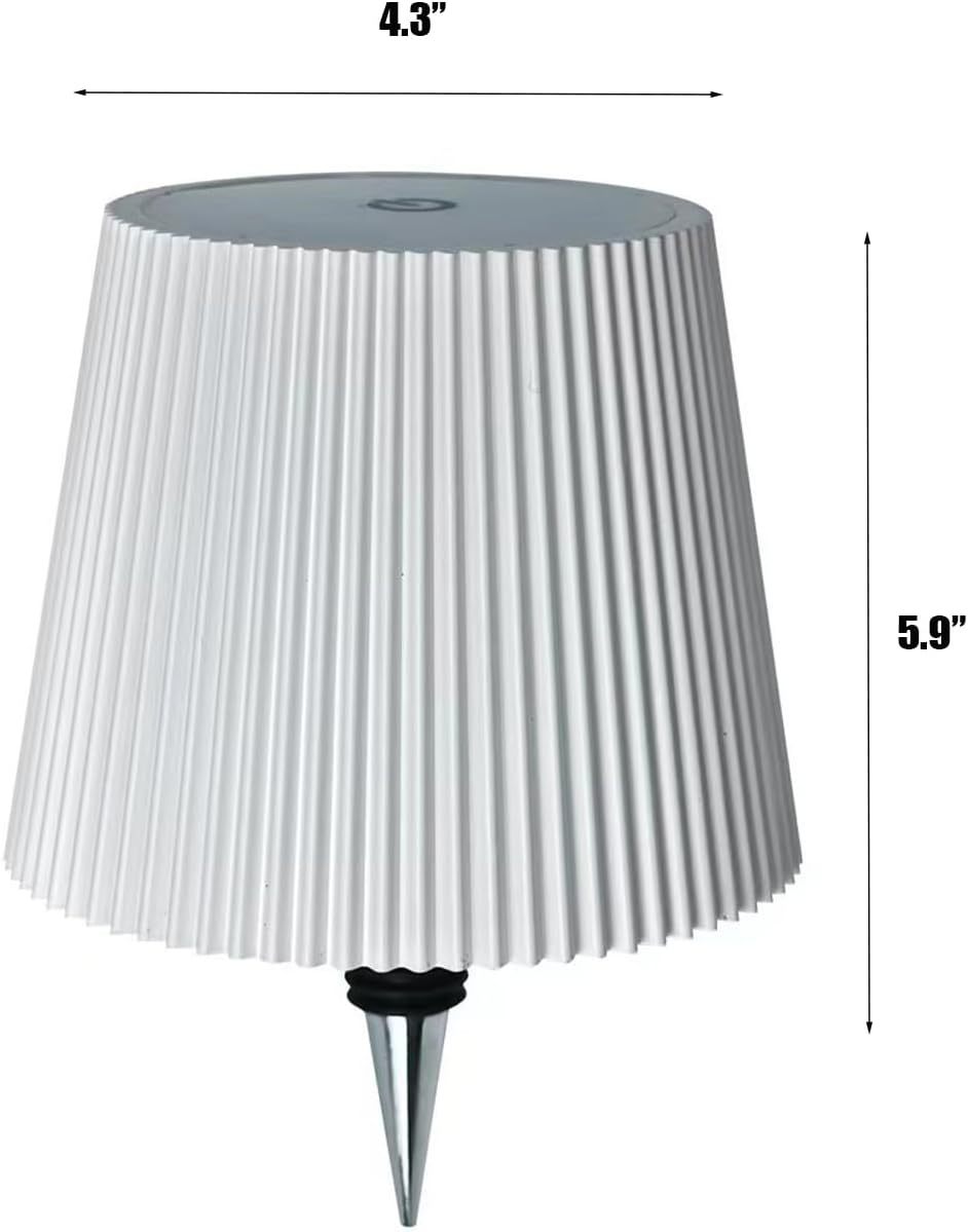 Lámpara de botella de vino enchufable transfronteriza Lámpara de vino RGB Restaurante Bar Atmósfera de carga táctil incorporada Lámpara de mesa de pie alto