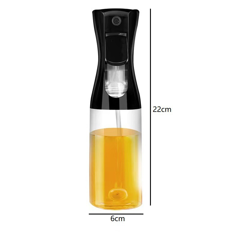 Explosiones transfronterizas de tipo de presión pulverizador de aceite de cocina de aire doméstico botella de pulverización de aceite comestible pulverizador de aceite