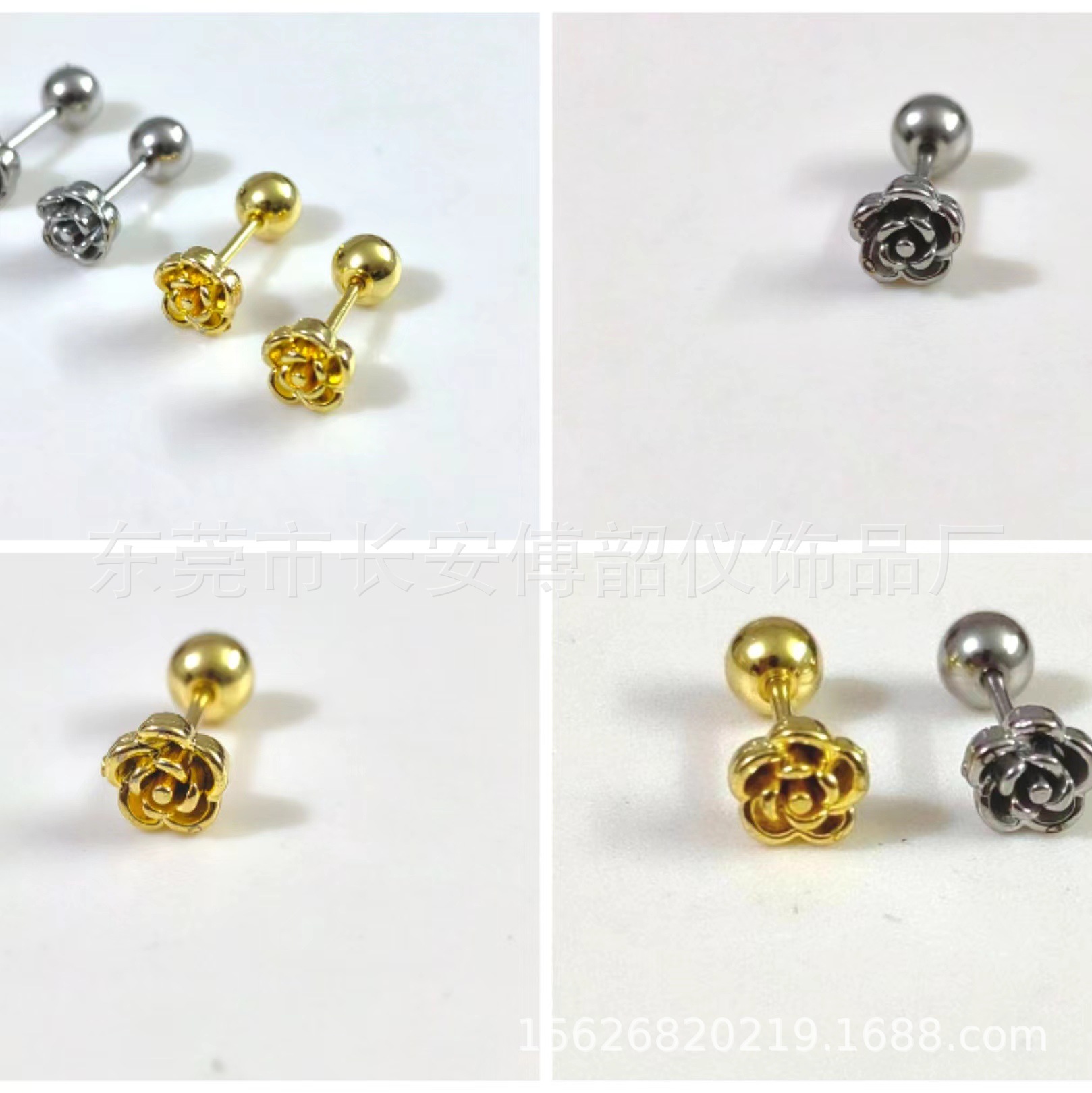 trend fashionable earrings stainless steel