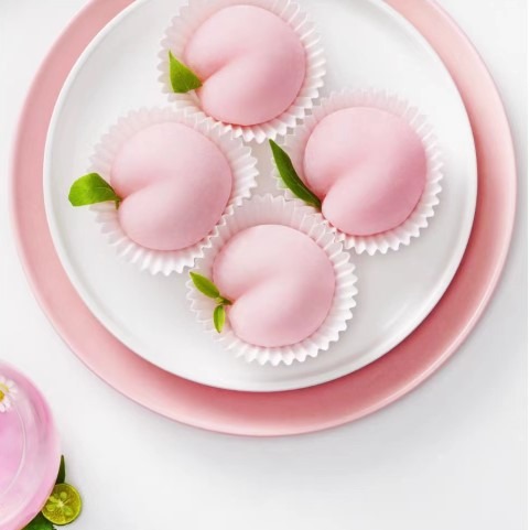 创意雪媚娘纸托青团包装纸蛋黄酥底托烘焙蛋糕纸杯子马芬杯曲奇