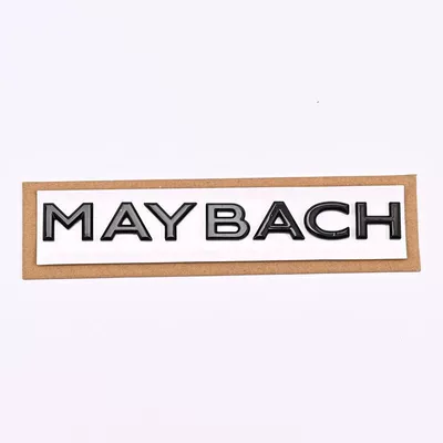 Suitable for Mercedes-Benz S-Class S450L car stickers, S580 lettering, S680 V12 fender emblems, and MAYBACH rear emblems (Car logo) - standard-maybach