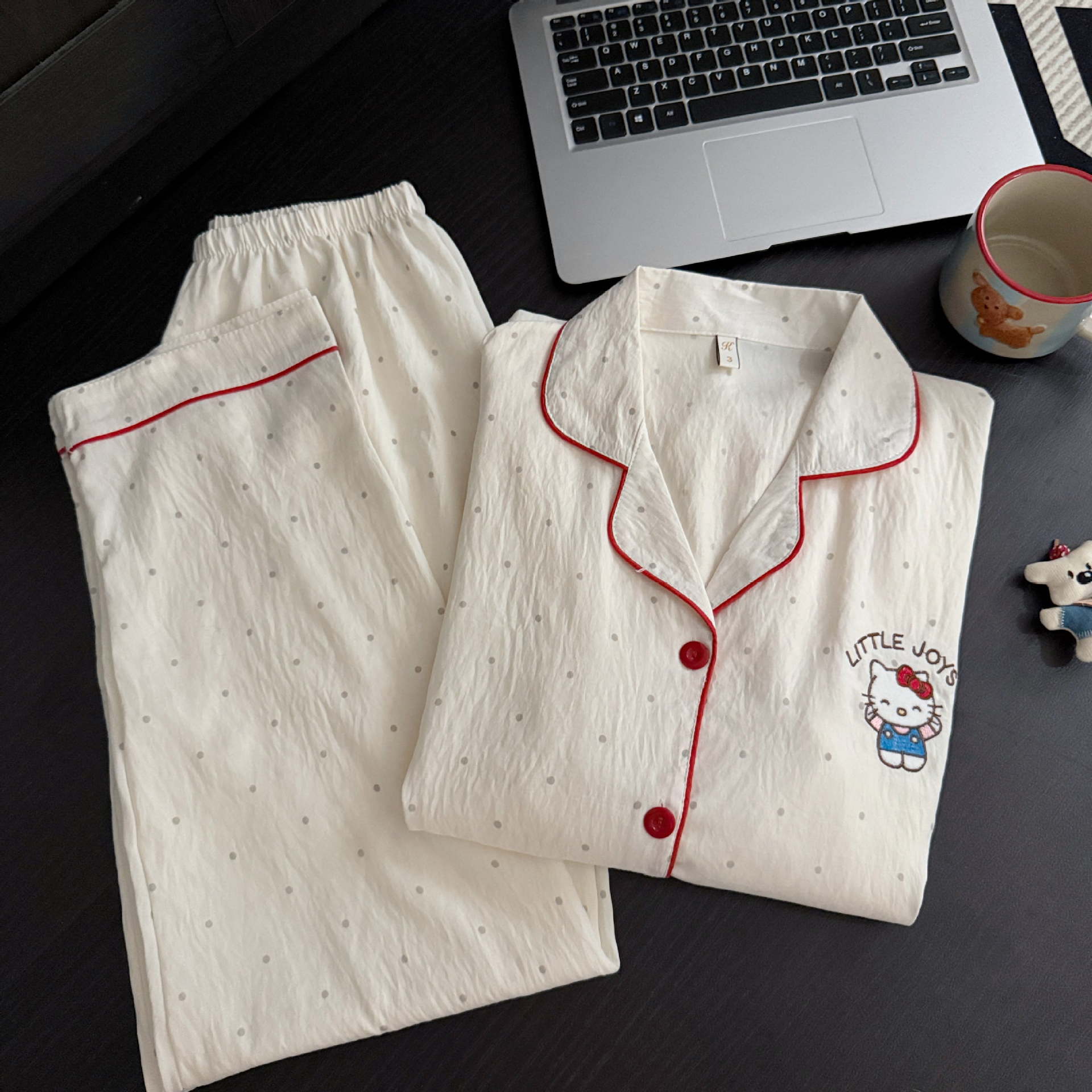 Factory Taobao Aliexpress Cross-Border Amazon Women's Pajamas Autumn and Winter Cloud Cotton Thin Warm Dormitory Home Clothes