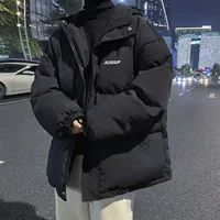 Demi-season hoody, keep warm down jacket, oversize, plus size