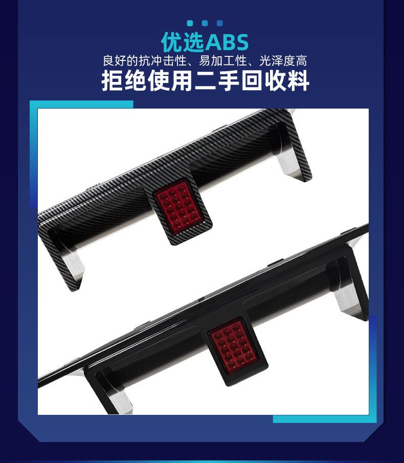 Rear Lip Spoiler for BMW 3 Series M3 M4 F80 F81 F82 F83 2014-2019