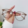 小红学生蓝光眼镜框