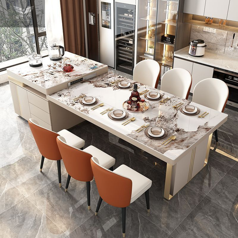 Luz y lujo mesa de mesa
