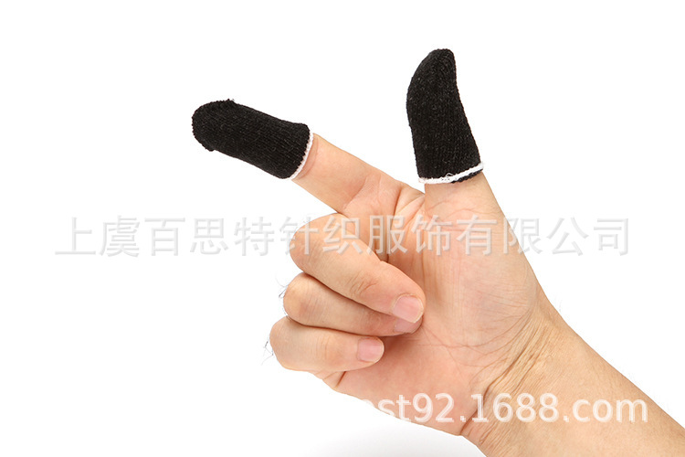 工厂货源手游直播防汗防滑不卡屏吃鸡银纤维触屏透气水洗耐用指套