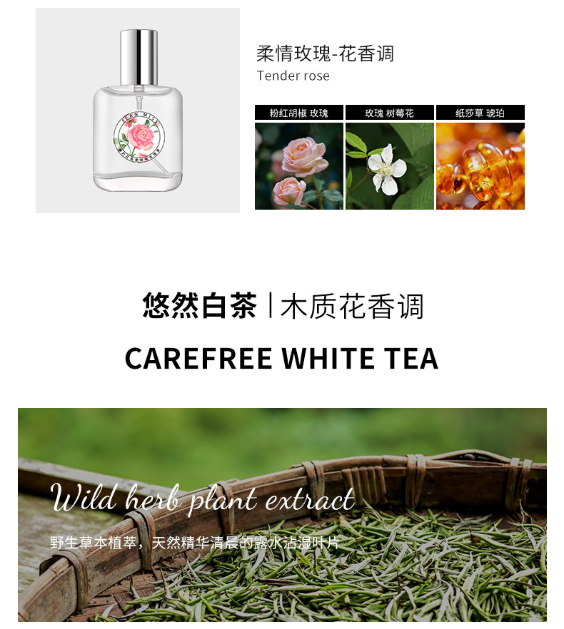 Gardenia Floral Water for ladies, rose and Osmanthus White tea, long-lasting fragrance for 72 hours, Fresh and light Fragrance spray for students undefined