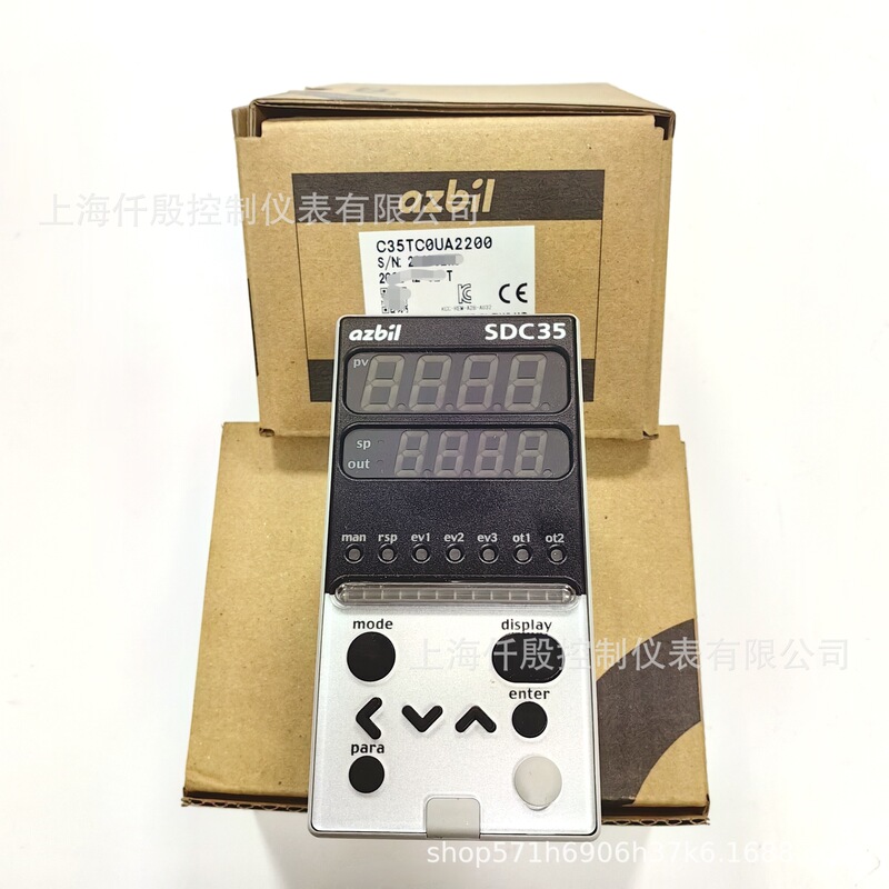 Azbilc35Tc0Ua2200 Yamatake Thermostat Sdc35C35Tcoua2200 Temperature Control Meter Constant Temperature Adjustable Temperature