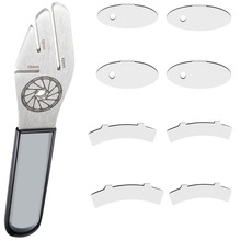 自行车碟刹盘刹车片碟刹片维修修理调节校正工具碟片蹭碟调整扳手