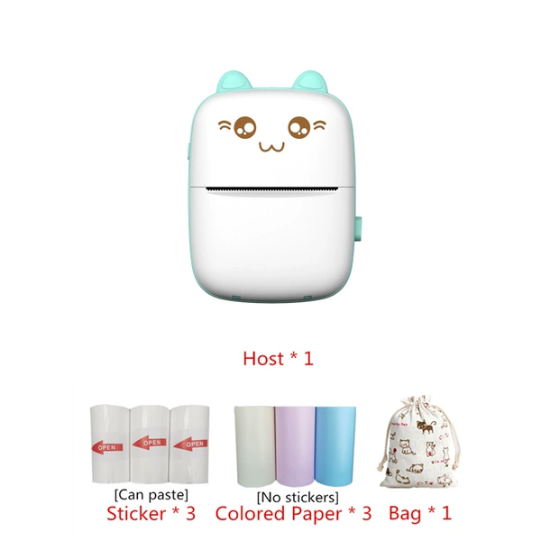 C9 Blue+3 volumes of color paper+3 rolls without gum+cloth bag